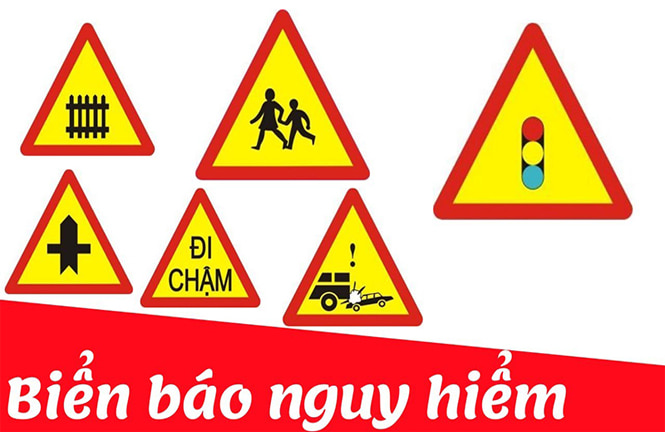 Đặc điểm biển báo nguy hiểm