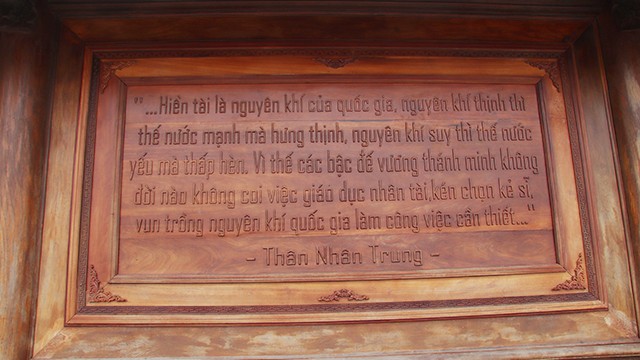 Phân tích Hiền tài là nguyên khí quốc gia 
