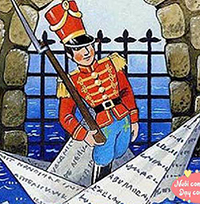 Tác giả bức thư đã bày tỏ tình cảm gì với nhân vật chú lính chì dũng cảm? 