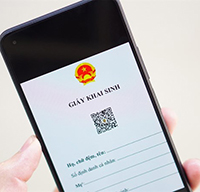 Cách lấy giấy khai sinh điện tử có mã QR