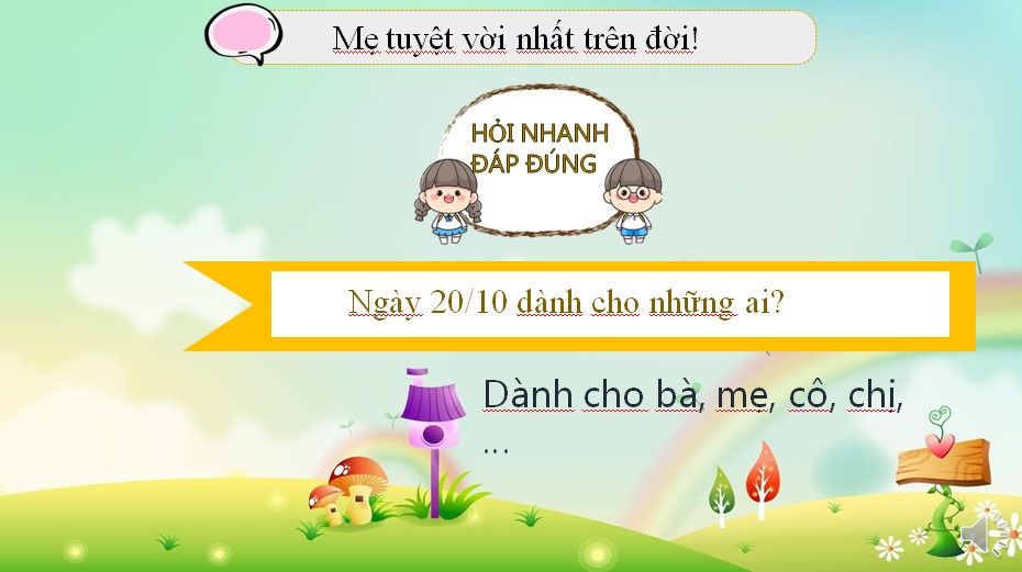 Slide ppt chủ đề 20/10 số 2