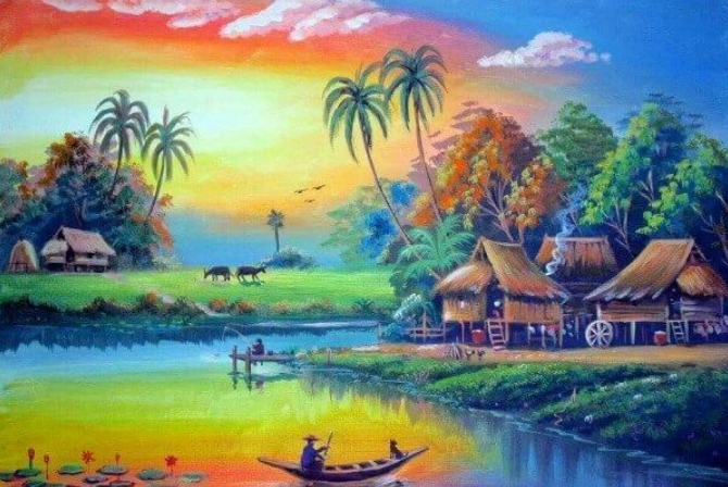 Cảm nhận bài thơ Đây thôn Vĩ Dạ