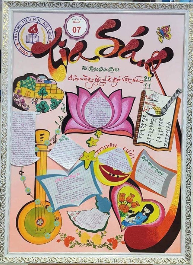 Mẫu báo tường 20-11