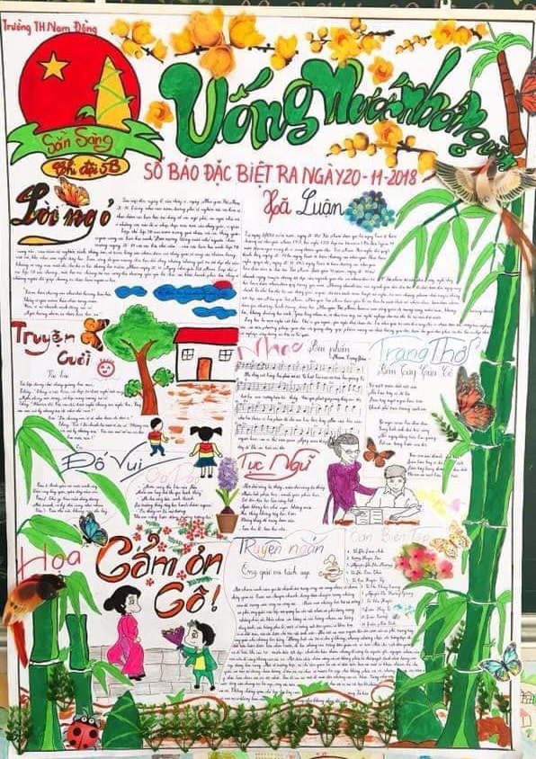 Mẫu báo tường 20-11