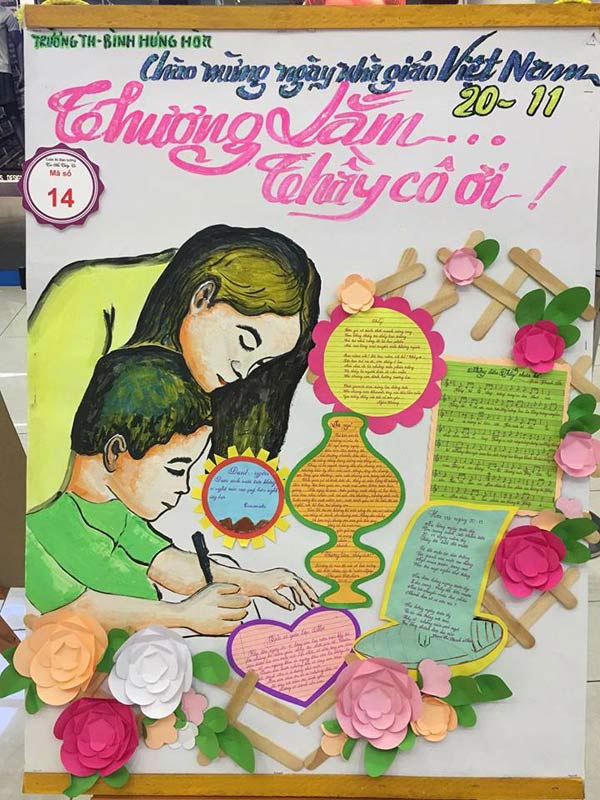 Những mẫu báo tường đẹp 