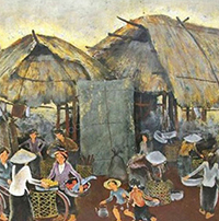 Tưởng tượng gặp gỡ và trò chuyện với ông Hai (6 mẫu)