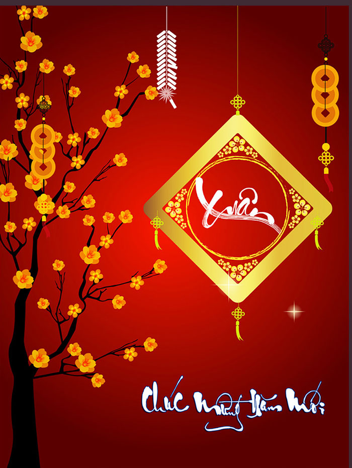 Hình Chúc mừng năm mới 2024 đẹp nhất