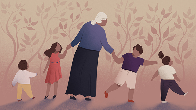 Kể về những lời dạy bảo của bà lớp 9