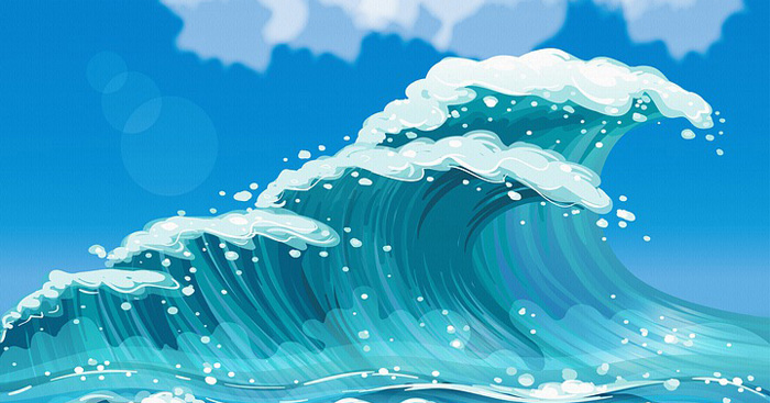 Mở bài phân tích bài thơ Sóng