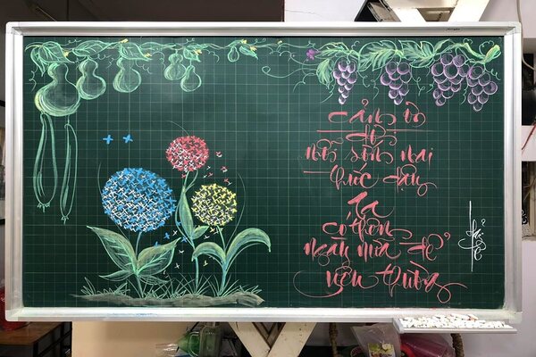 Mẫu trang trí bảng 20/11