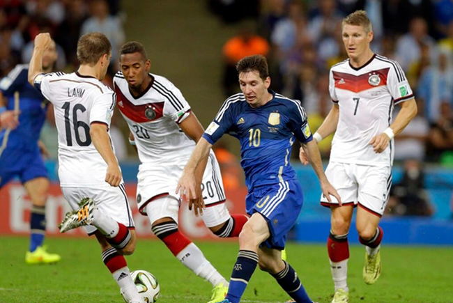 Đây là lần đầu tiên Đức lên ngôi vô địch ở một quốc gia không thuộc châu Âu