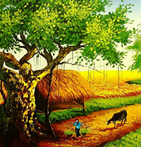 Đọc hiểu Chốn quê (3 đề)