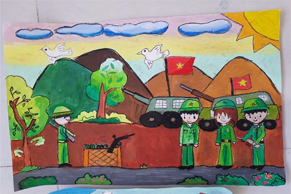 Vẽ tranh về 22/12