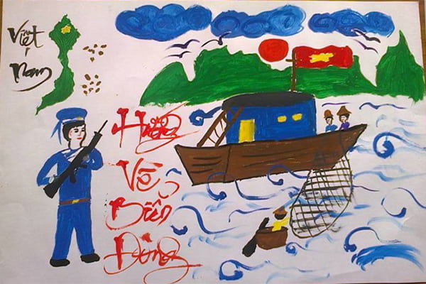 Vẽ tranh đề tài 22/12