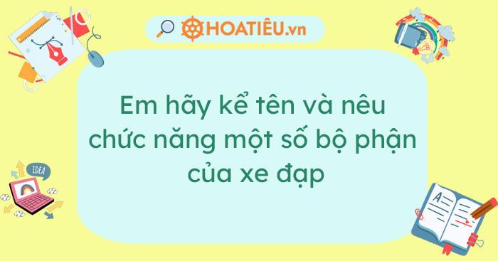 Tổng hợp các bộ phận quan trọng nhất của 1 chiếc xe đạp