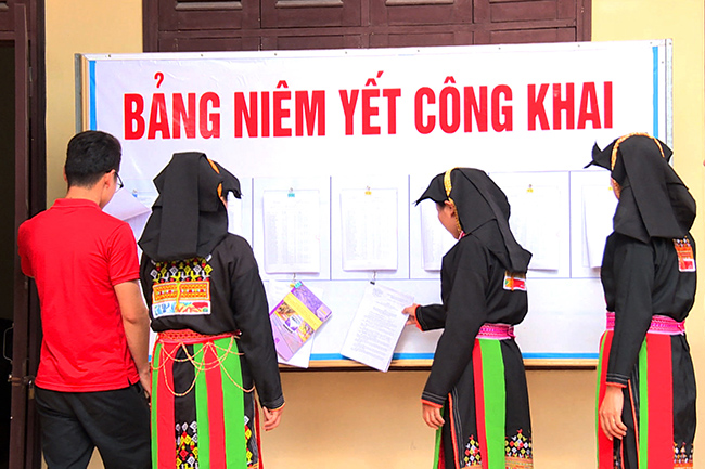 Những nội dung chính quyền địa phương cấp xã phải công khai