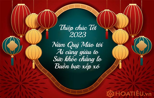 Câu chúc Tết 2023 hay