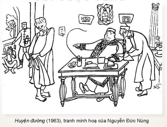 Soạn bài Huyện đường lớp 10