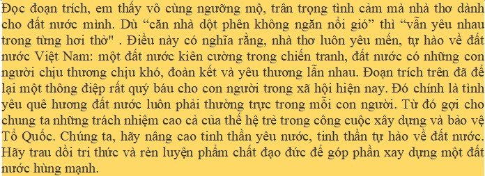 Viết trang 134 sách văn 7 tập 1 KNTT