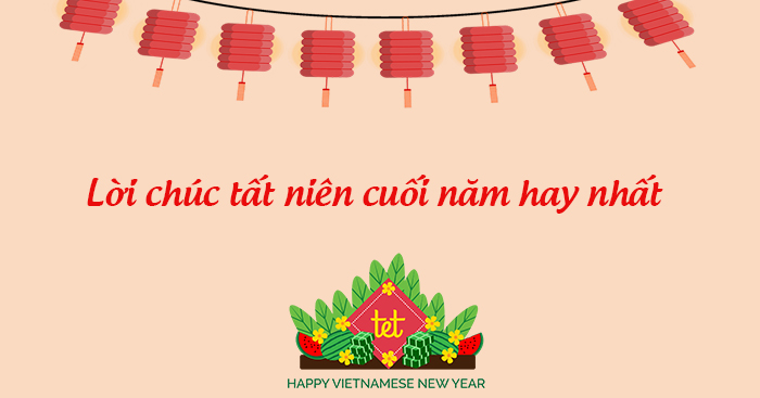 Lời chúc Tất niên cuối năm