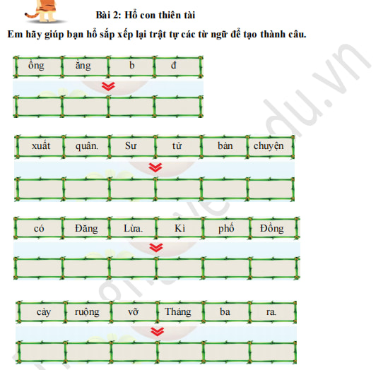 Đề thi Trạng nguyên Tiếng Việt lớp 3