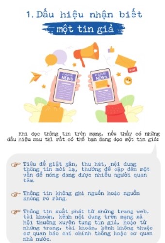 Cẩm nang phòng chống tin giả, tin sai sự thật trên không gian mạng