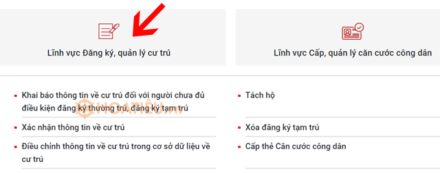 Tra cứu số CCCD trên Cổng dữ liệu dân cư quốc gia