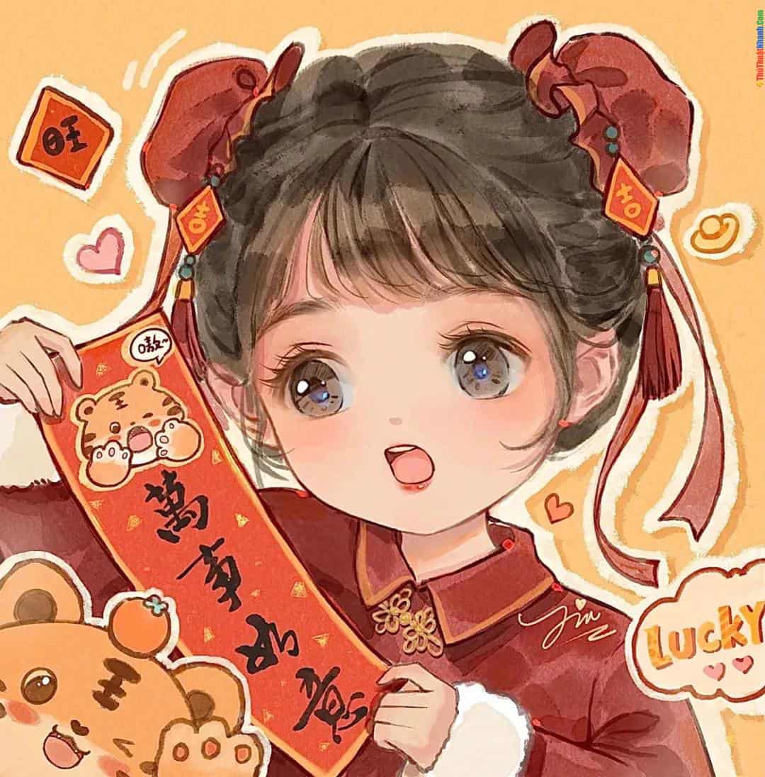 Những câu đối ngày Tết cho trẻ mầm non