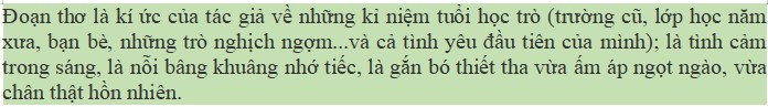 Nội dung của bài Chiếc lá đầu tiên