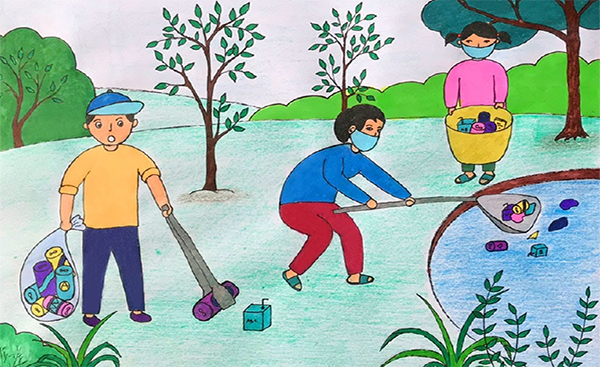 Kể về một buổi dọn vệ sinh ở nơi em sống lớp 2