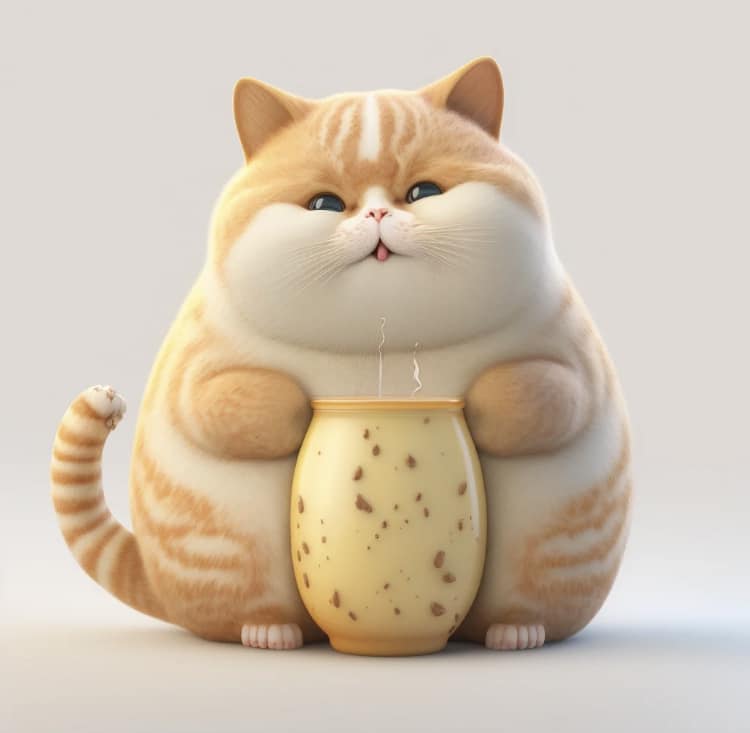 Hình nền mèo mập ú