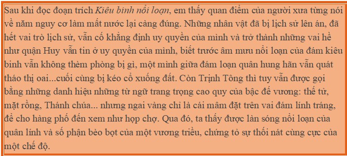 Suy nghĩ về năm nguy cơ làm mất nước