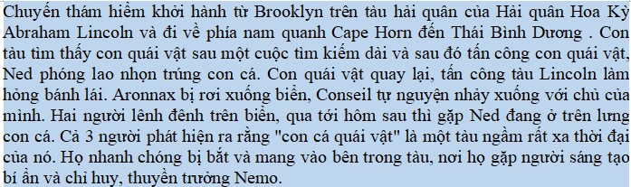 Tóm tắt văn bản Cuộc chạm trán trên đại dương