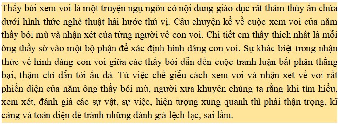Câu 4 trang 18 SGK văn 7 tập 2 Cánh Diều