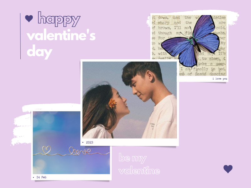 Thiệp valentine handmade