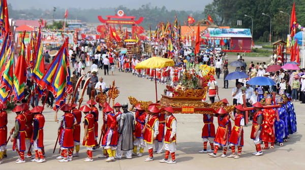 Thuyết minh về Lễ hội đền rồng Hùng cộc gọn