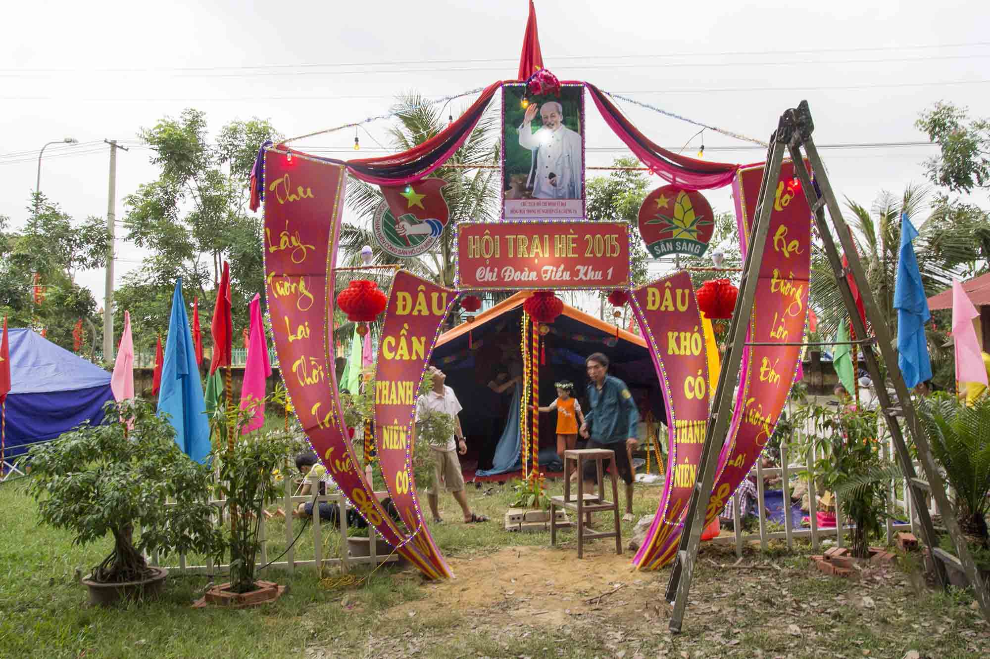 Mẫu cổng trại 26/3 đẹp nhất