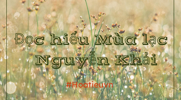 Đọc hiểu tác phẩm Mùa lạc