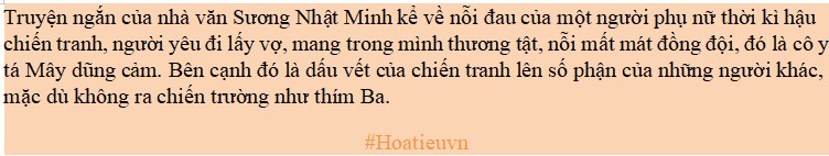 Tóm tắt Người ở bến sông Châu ngắn
