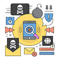 Em nhận được tin nhắn và lời mời kết bạn trên Facebook từ một người mà em không biết. Em sẽ làm gì?