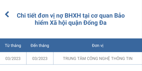 VssID bổ sung thêm tính năng thông báo chậm đóng bảo hiểm xã hội