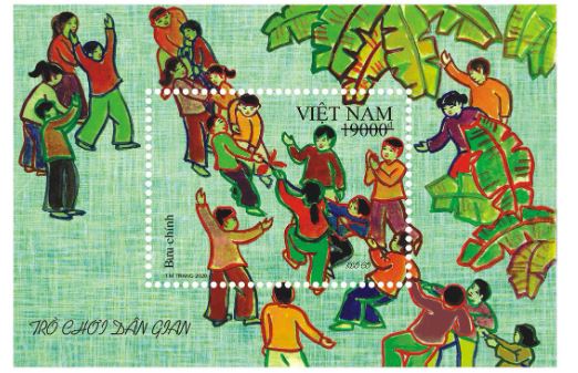 Các con tem bưu chính việt nam về di sản văn hóa phi vật thể