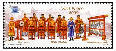các con tem bưu chính việt nam về di sản văn hóa phi vật thể