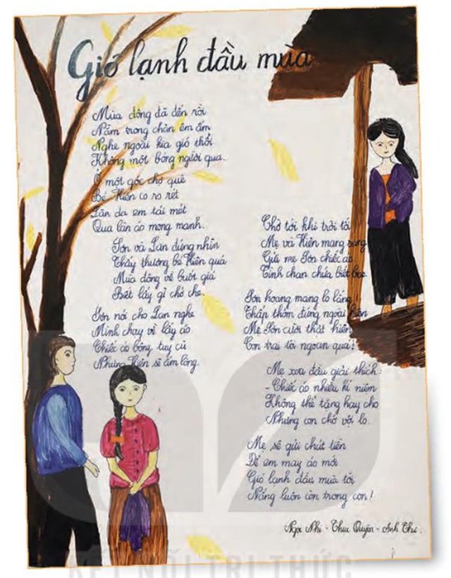 Kể lại một câu chuyện em đã đọc theo hình thức thơ bốn chữ hoặc năm chữ