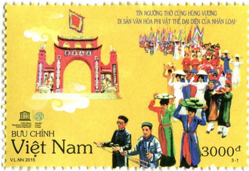 Di sản văn hóa phi vật thể của thế giới đã được giới thiệu trên tem bưu chính Việt Nam