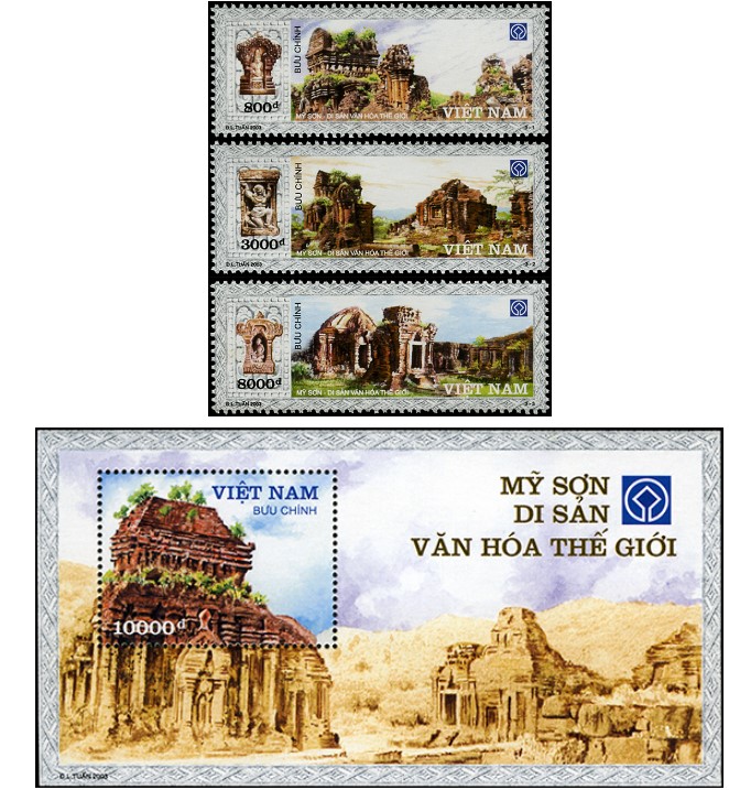 Thuyết minh ngắn gọn về 1 mẫu tem để giới thiệu với bạn bè quốc tế về đất nước Việt Nam