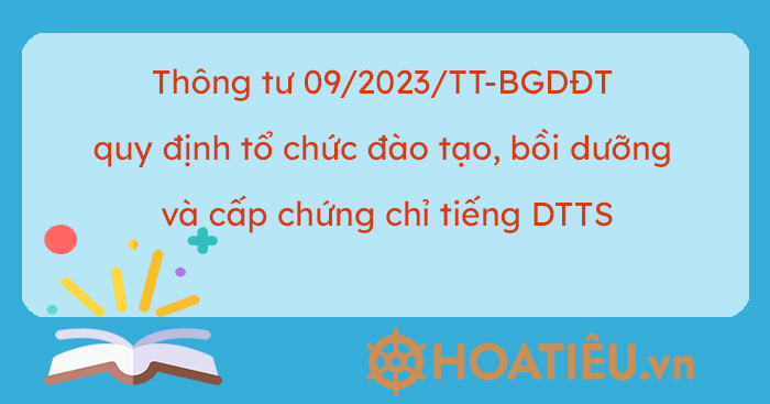 Thông tư 09/2023/TT-BGDĐT