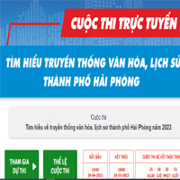 Đáp án Cuộc thi trực tuyến Tìm hiểu về truyền thống văn hóa, lịch sử thành phố Hải Phòng 2023