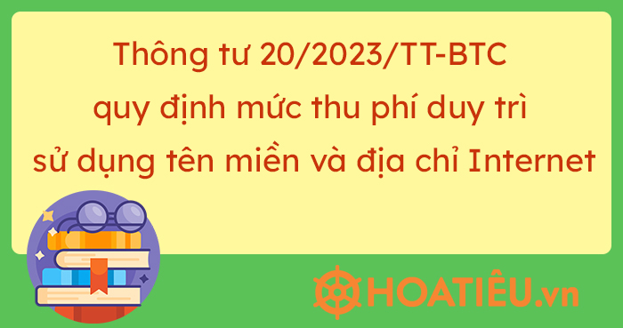 Thông tư 20/2023/TT-BTC