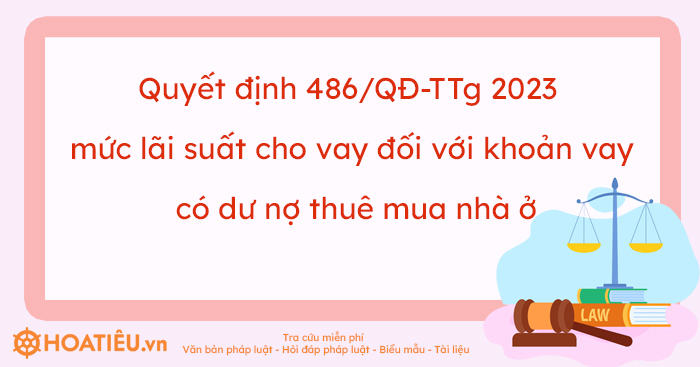 Quyết định 486/QĐ-TTg 2023